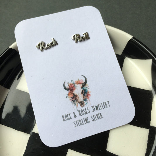 Rock & Roll Stud Earrings