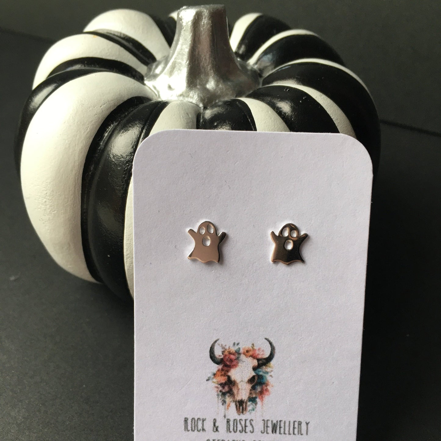 Ghost Stud Earrings