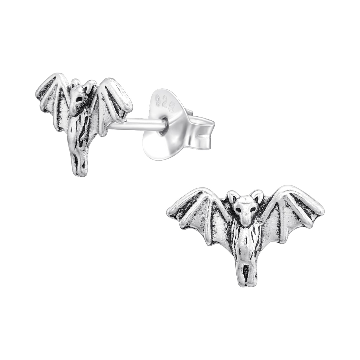 Bat Stud Earrings